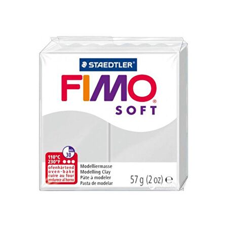 Fimo Soft Polimer Kil 57g No:80 Dolphin Grey