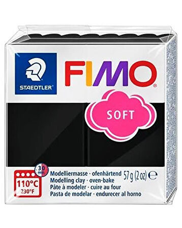 Staedtler Fimo Soft Polimer Kil Siyah