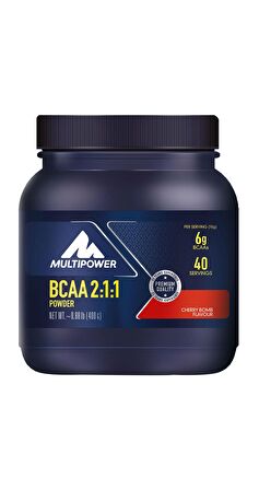 Multipower Bcaa Powder 400 Gr 40 Porsiyon Amino Asit Kiraz Aroma