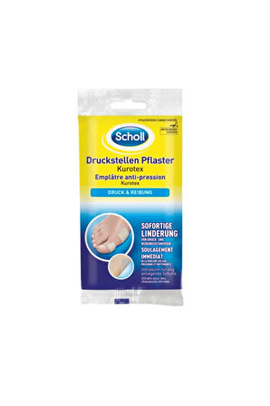 Scholl  Kurotex (ekstra ince, kesilebilir) basınç noktası alçısı 5 adet
