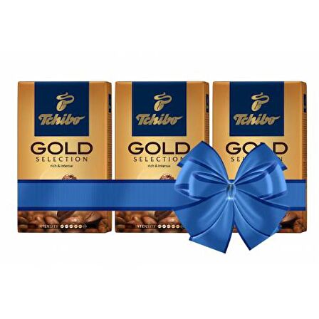 TCHİBO GOLD SELECTİON Öğütülmüş FİLTRE KAHVE 750 GR (3X250GR)