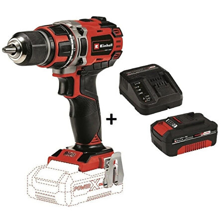 Einhell TP-CD 18/50 Li BL Matkap + 4 Ah Starter Kit