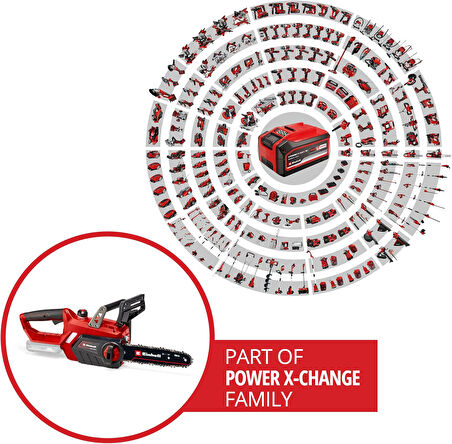 Einhell GE-LC 18/25 Li - Solo, Akülü Ağaç Kesme - 4501761