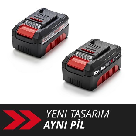 Orijinal Einhell System Power X-Change Akü (Li-Ion Akü, 18 V, 4.0 Ah, Tüm Power X-Change cihazları ile uyumlu) - 4511396
