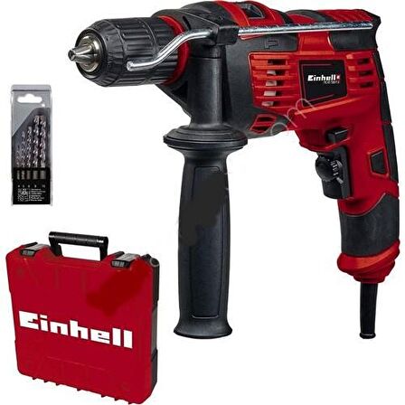 Einhell TC-ID 720/1 Kırmızı Matkap Seti