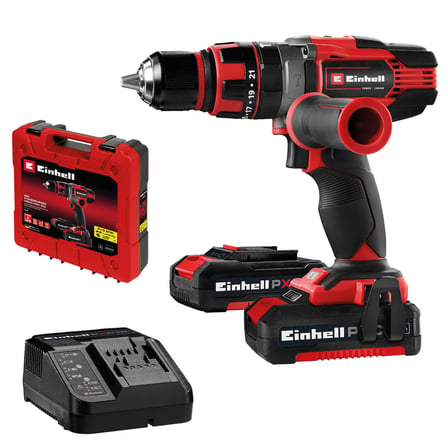 Einhell Akülü Darbeli Vidalama TE-CD 18/48 Li-i Set 4513935 | 2x 2.0 Ah akü ve şarj cihazı | 48 Nm