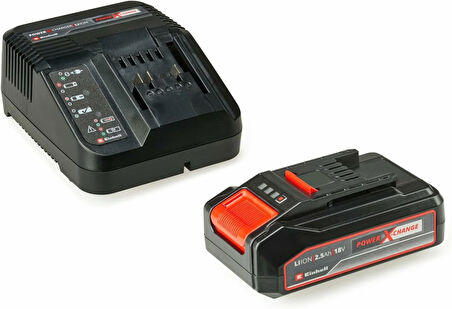 Einhell TE-CN 18 Li - Solo, Akülü Zımba + 2.5AH Starter Kit