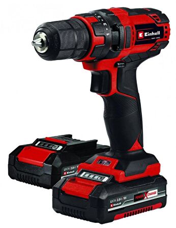 Einhell TC-CD 18/35 Li 2 x 2.0Ah Akülü Matkap + 39 Parça Set