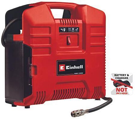 Einhell TE-AC 36/8 Li OF Set-Solo Akülü Taşınabilir Hava Komptresörü