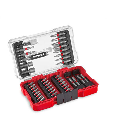 Einhell Professional TP-CD 18/50 Li-i BL ( 2Ah + 4Ah ) Akülü Darbeli Vidalama + Einhell  Vidalama Uç Seti 42 parça M-CASE Kutu