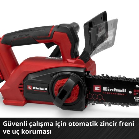 Einhell FORTEXXA 18/20 TH Power X-Change Akülü Ağaç Kesme (Li-Ion, 18 V, Kömürsüz, 20 cm Einhell kaliteli pala ve zincir, maks. 3800 dev/dk, akü ve şarj cihazı dahil değildir) - 4600020