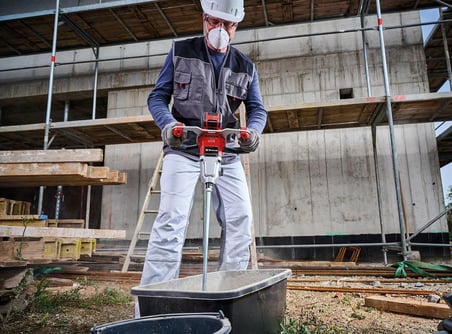 Einhell Professional Akülü Boya ve Harç Karıştırıcı TP-MX 18-2 Li BL Solo | akü hariç | 720 dev/dk 