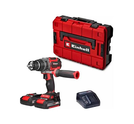 Einhell Professional TP-CD 18/70 Li-i BL (2x2,0Ah)  Akülü Darbeli Vidalama  + Einhell Vidalama Uç Seti 42 parça M-CASE kutu