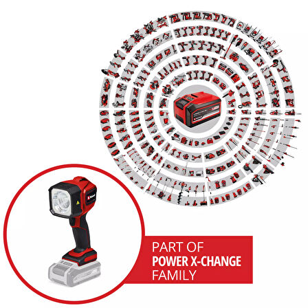 Einhell TC-CL 18/350 Li - Solo, Akülü Projektör