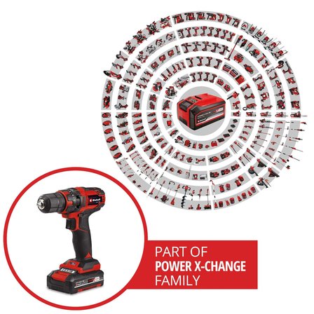 Einhell TC-CD 18/35 Li (1x2,0 Ah), Akülü Vidalama - 4514229