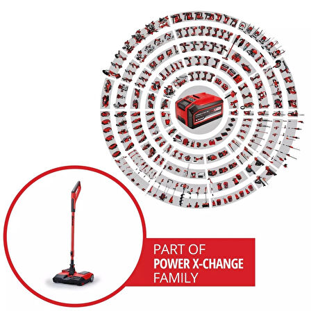 Einhell TE-SV 18 Li Akülü Şarjlı Dikey Süpürge