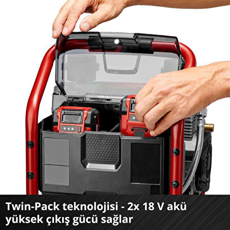 Einhell SILENZZO 36/210, Akülü Kompresör