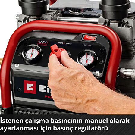Einhell SILENZZO 36/210, Akülü Kompresör