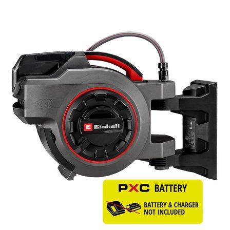 Einhell GE-HR 18/30-1 WH Li-Solo Akülü Hortum Makarası (18 V, otomatik hortum sarma, 180° dönebilen yapı, duvar aparatı, 1.5 m bağlantı hortumu, akü ve hortum dahil değildir) - 4173774
