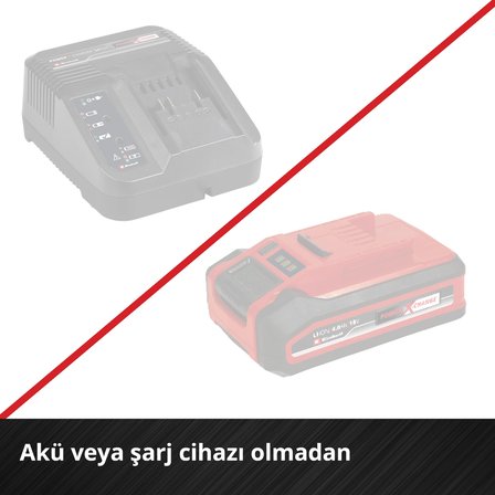 Einhell GE-HR 18/30-1 WH Li-Solo Akülü Hortum Makarası (18 V, otomatik hortum sarma, 180° dönebilen yapı, duvar aparatı, 1.5 m bağlantı hortumu, akü ve hortum dahil değildir) - 4173774