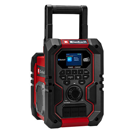 Einhell TE-CR 18 Li DAB+/FM/BT - Akülü Radyo (Akü ve şarj cihazı değildir)