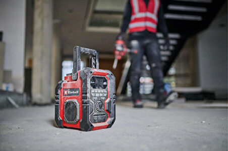 Einhell TE-CR 18 Li DAB+/FM/BT - Akülü Radyo (Akü ve şarj cihazı değildir)