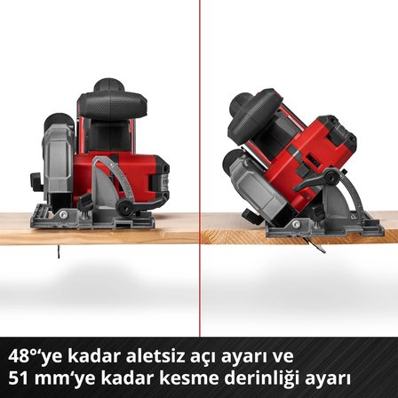 Einhell Professional TP-CS 18/136-C Li BL - Solo, Akülü Daire Testere - 4331240