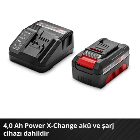 Einhell Akülü Dikey Süpürge TE-SV 18 Li (1x4,0 Ah) 2347187 | 4.0 Ah akü & aksesuarlar dahil | siklon teknolojisi