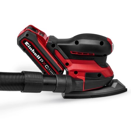 Einhell TE-OS 18/150-2 Li Akülü Çok Amaçlı Zımpara Power X-Change (18 V, 24.000 dev/dk, 2 mm salınım çapı, toz toplama kutusu, emiş adaptörü, 6 adet zımpara kağıdı dahil, akü dahil değildir) - 4460790