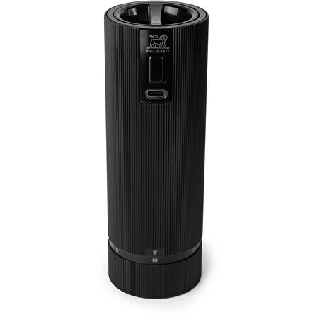 Peugeot Night Duo Elektrikli Karabiber Ve Tuz Değirmeni Mat Siyah 18 cm