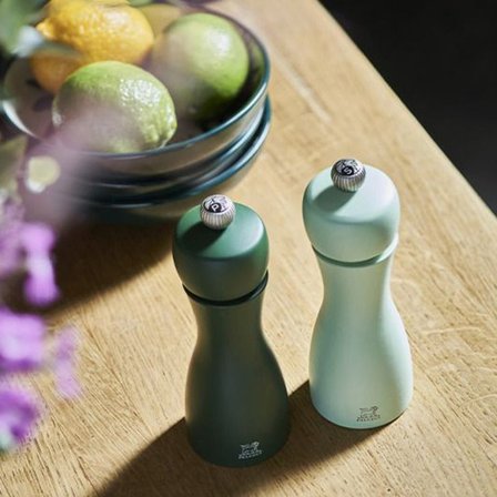 Peugeot Tahiti Duo Tuz ve Karabiber Değirmeni Seti 15 cm Yeşil