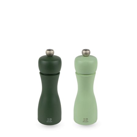 Peugeot Tahiti Duo Tuz ve Karabiber Değirmeni Seti 15 cm Yeşil