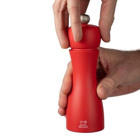 Peugeot Tahiti Duo Tuz ve Karabiber Değirmeni Seti Kırmızı 15 cm
