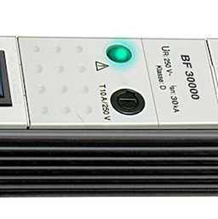 Brennenstuhl Premium-Line 30.000 A 6 Soketli Akım Korumalı 3 Metre Kablolu Priz