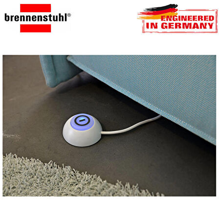 Brennenstuhl Eco-Line Comfort Güvenlik Anahtarlı 6'lı Uzatma Priz