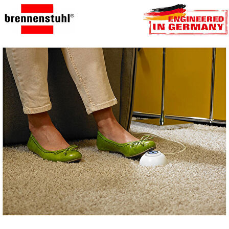 Brennenstuhl Eco-Line Comfort Güvenlik Anahtarlı 6'lı Uzatma Priz