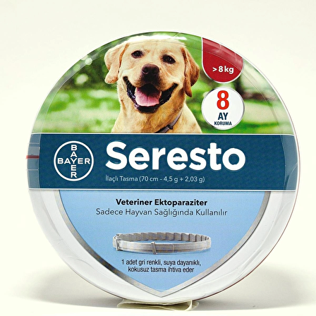 BAYER SERESTO İLAÇLI TASMA 70CM