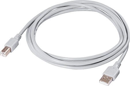 Hama 1.5m Usb Printer Kablosu Gri