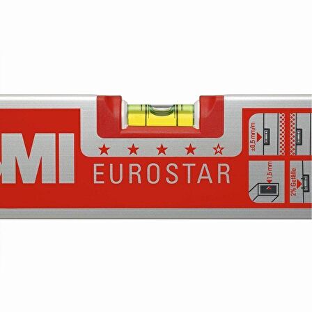 Bmı EUROSTAR 690 Su Terazisi Alüminyum 150cm