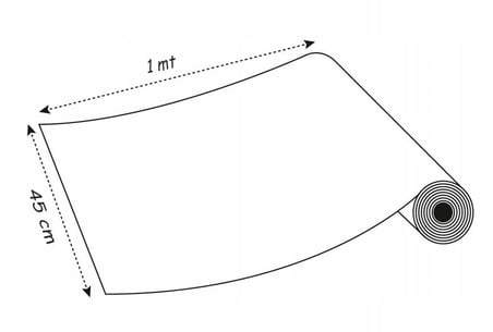 D-c-fix 346-0211 Kumlama Buzlu Cam Yapışkanlı Folyo (45cm x 1mt)