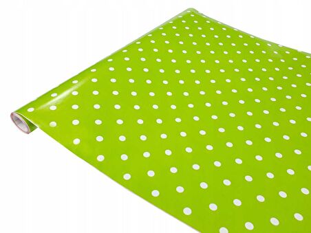 D-c-fix 346-0629 Yeşil Puantiye Yapışkanlı Folyo (45cm x 1mt)