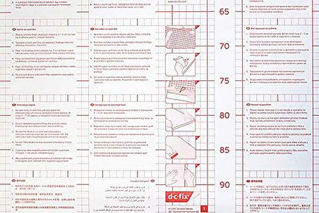 D-c-fix 346-8185 Yaprak Desen Kendinden Yapışkanlı Folyo (67,5cm x 2mt)