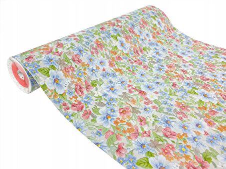 D-c-fix 546-2403 Rengarenk Çiçek Desen Yapışkanlı Folyo (45cm x 3mt)