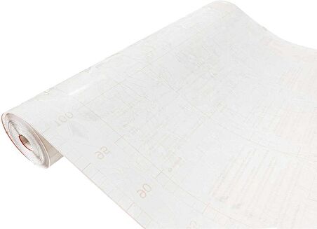 D-c-fix 346-8325 Çiçek Desen Transparan Yapışkanlı Folyo (67,5cm x 1mt)