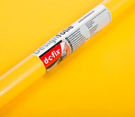 D-c-fix 346-0156 Mat Koyu Sarı Kendinden Yapışkanlı Folyo