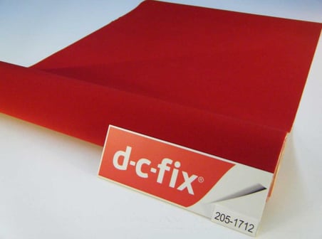 D-c-fix 348-0007 Kendinden Yapışkanlı Kırmızı Kadife Folyo