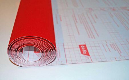 D-c-fix 348-0007 Kendinden Yapışkanlı Kırmızı Kadife Folyo