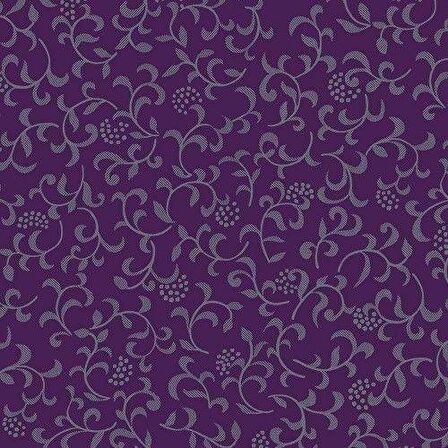 D-c-fix 343-1004 Mor Sarmaşık Çiçekli Yapışkanlı Folyo (45cm x 1,5mt)