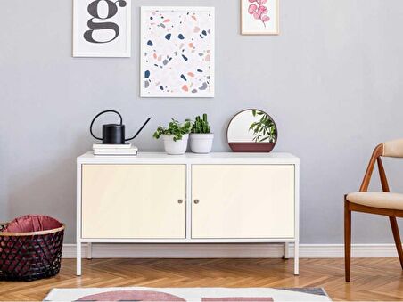 D-c-fix 446-2202 Mat Krem Kendinden Yapışkanlı Folyo (45cm x 2mt)