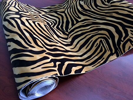 D-c-fix 303-0200 Kadife Doku Zebra Desen Yapışkanlı Folyo (45cm x 1mt)